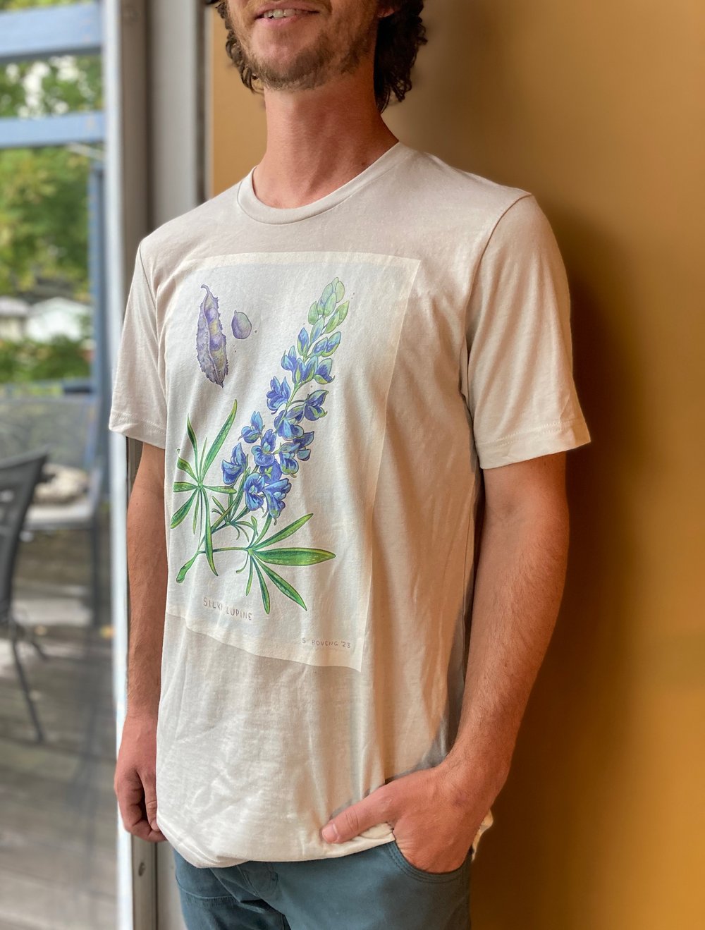 Image of Lupine Tee- Boxy/Unisex Fit