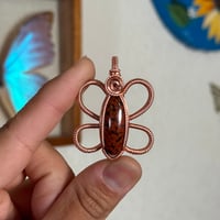 Image 1 of Olympian Poppy Jasper Butterfly 🦋