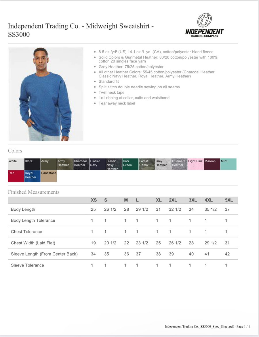 Image of Sauron crewneck