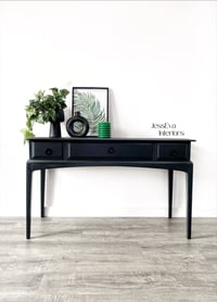 Image 1 of Stag Minstrel Console Table  / Dressing Table / Hallway Table in black