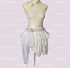 Distressed angel skirt