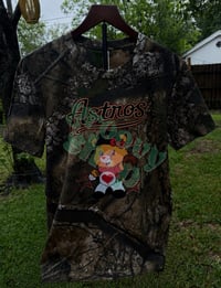 Astros Carebear Camo Tshirt