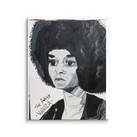 Image 3 of Angela Davis Canvas Print