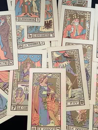 Image 9 of Tarot des imagiers, ou tarot kabbalistique d’Oswald Wirth, 1927.