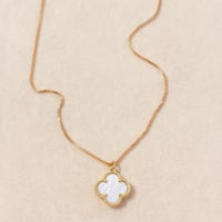 Image 2 of White Clover Necklace 🤍