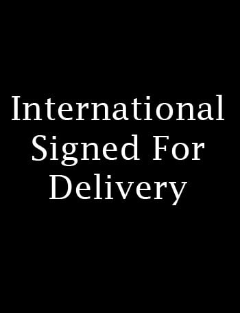 Image of SIGNED FOR DELIVERY - INTERNATIONAL