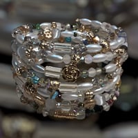 Multi Strand Beaded Bracelet 