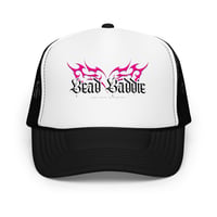 Image 14 of Bead Baddie Foam trucker hat