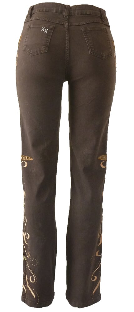 Castor 'Swirl Wave' Jeans 6W2028P