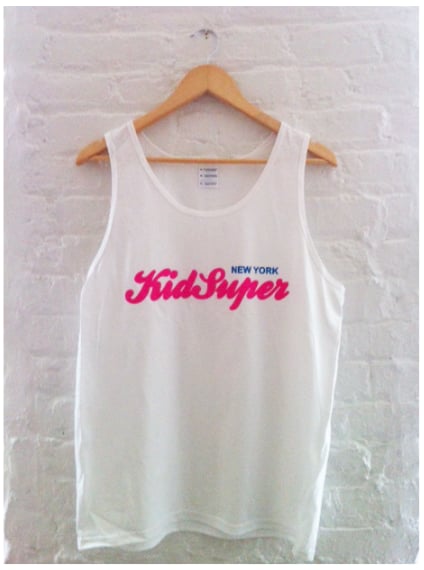 Image of KidSuper New York Tank- White