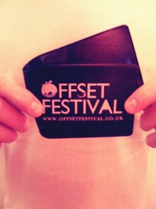 Image of Offset Oyster Card Holder