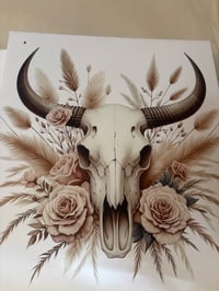 Image 1 of Skulls prints flowie 