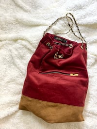 Image 2 of Drawstring Chain Bag