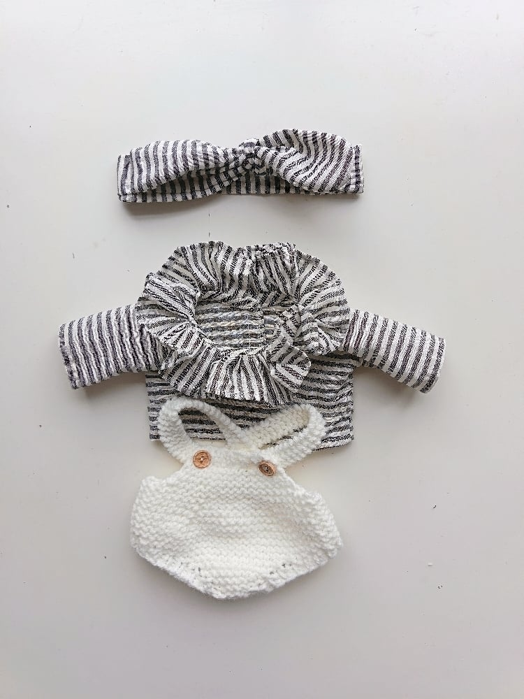 Tenue barboteuse blanche Image 2