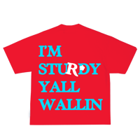 Image 1 of ISYW TEES - PUNCH / BREEZE BLUE