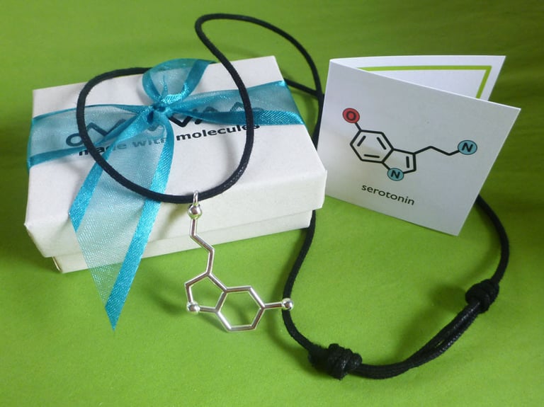 serotonin dangling necklace Image 5