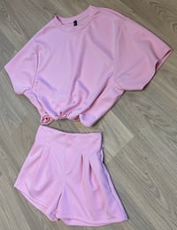 Image 3 of Bubble tailored shorts set - 5 colours 