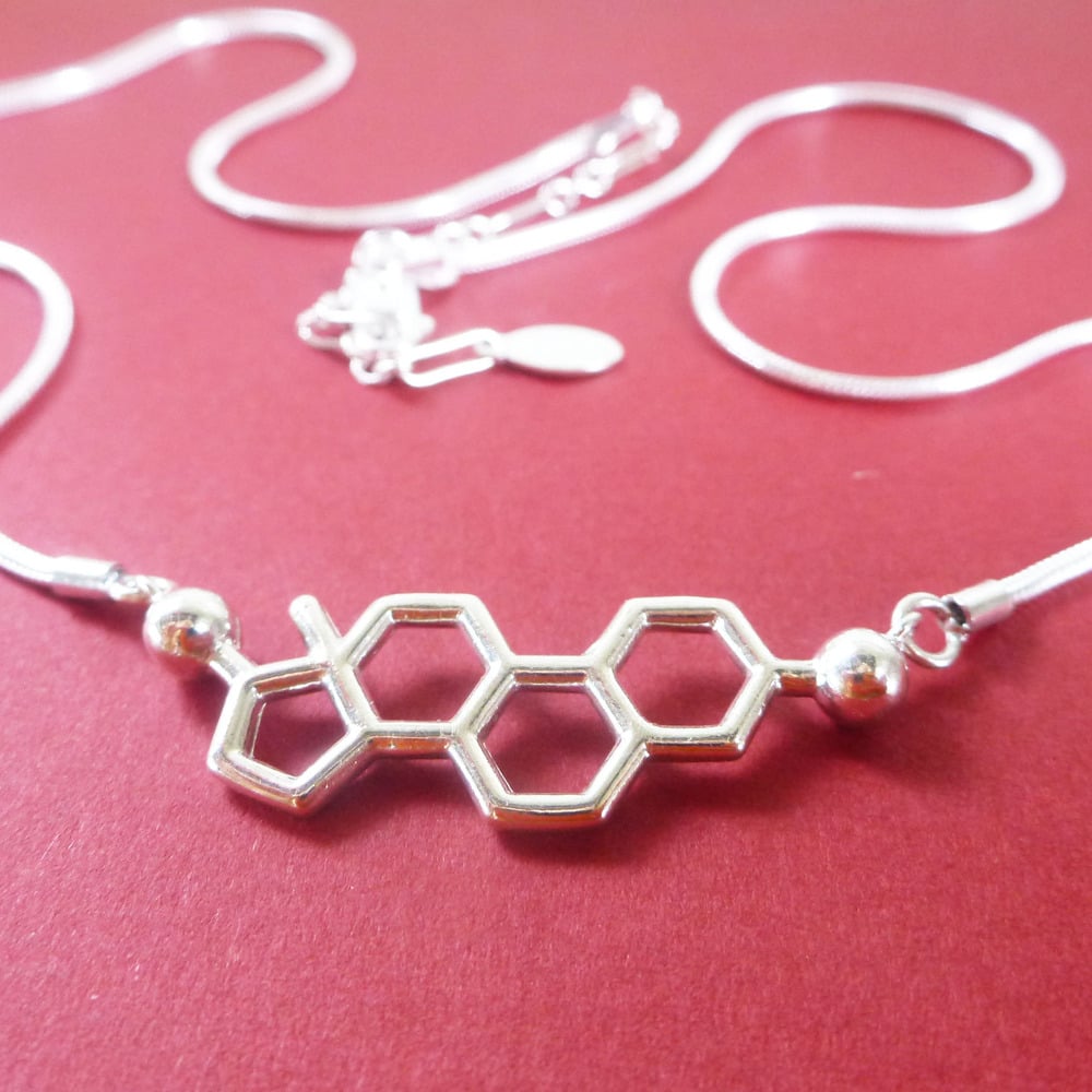 Image of estrogen necklace