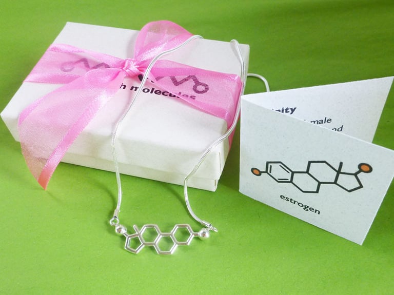 estrogen necklace Image 5