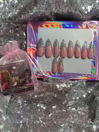 Image 1 of  Baddies on a budget Flawless press on nails No matter what length same price