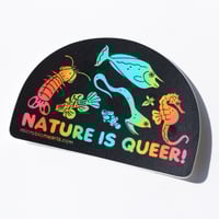 Image 1 of Nature is Queer 3” Sticker