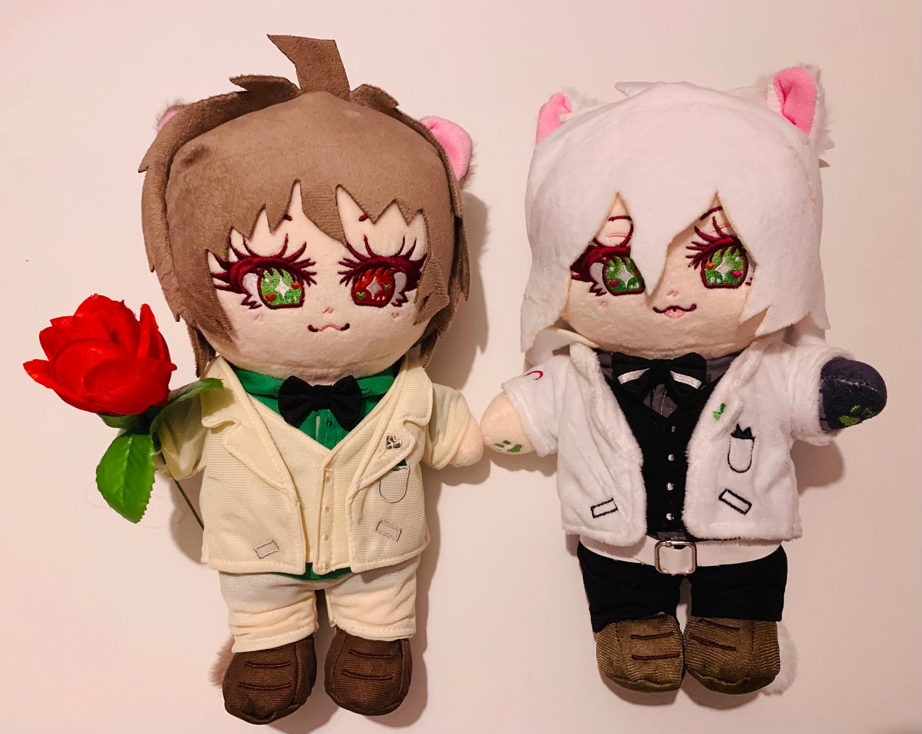 nagito and hajime plush