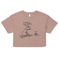 Image 7 of supportive people Women’s crop top