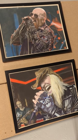 Image of Joseph Silver - RocknRoll Pastel Drawings 