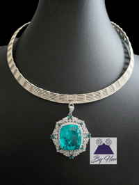 Image 1 of Aqua Necklace