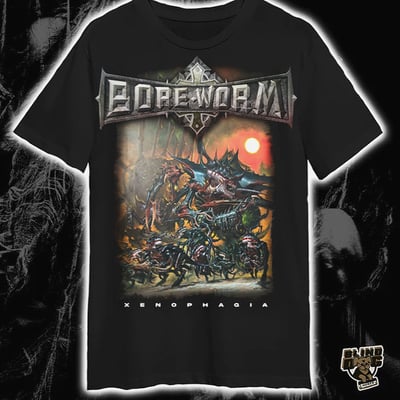 Image of BOREhammer 40k | xenophagia shirt
