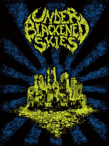 Image of Under Blackened Skies 'Rising Sun' T-Shirt
