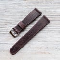 20mm Chevre Strap In Eggplant