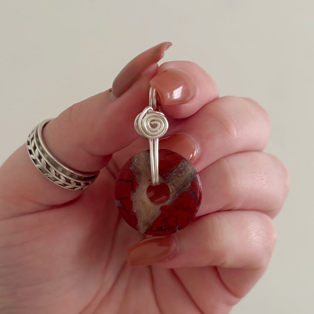 Image of crystal fidget spinner