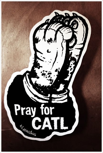 Pray for CATL Wall Piece Image 2