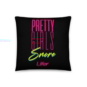 Image of LIFER P.G.S. THROW PILLOW