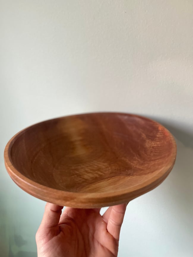 White Birch Salad Bowl