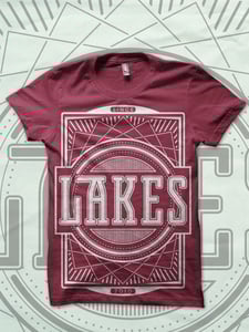 Image of Emblem Maroon Tee