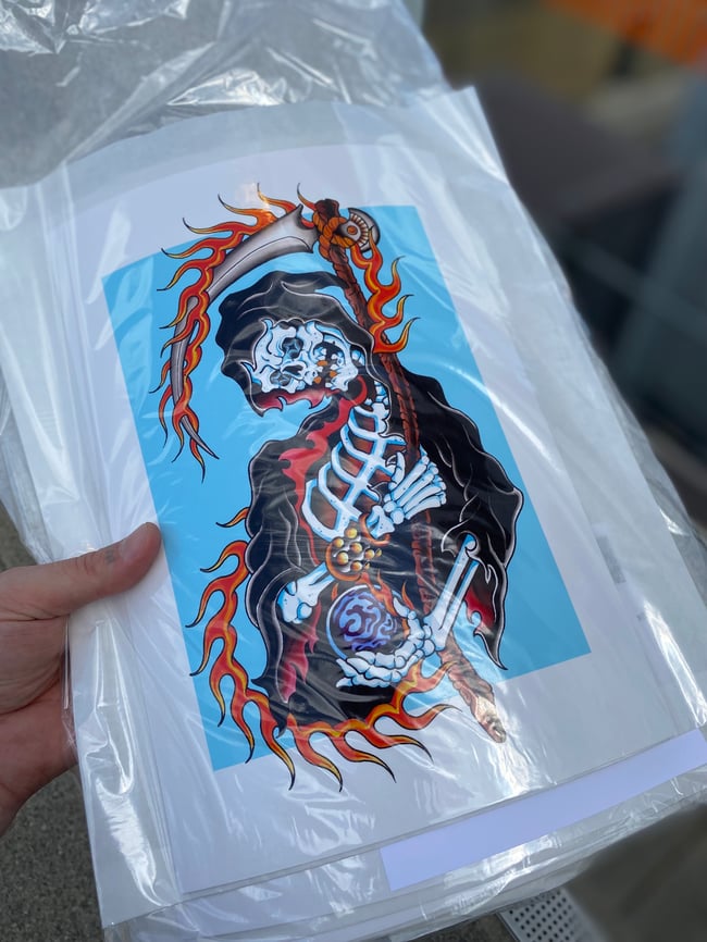 *PRINT* Flaming Reaper 