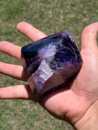 Image 25 of Blue Flash Amethyst Polished Freeform | Zambia #2698