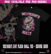 Image of Destrier's Gait Flesh Skull Tee