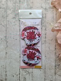 Image 3 of True Crime Addict Car Coaster - 2 pack