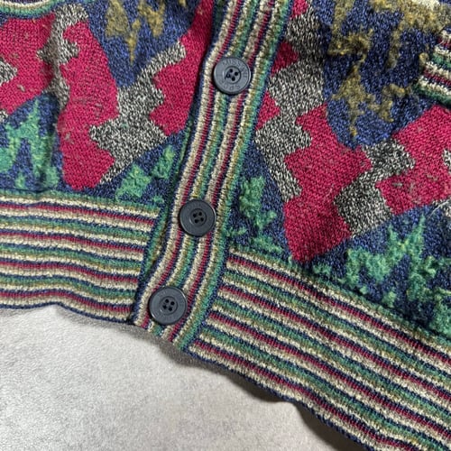 Image of 1990s Missoni Sport Cardigan, Size XXL
