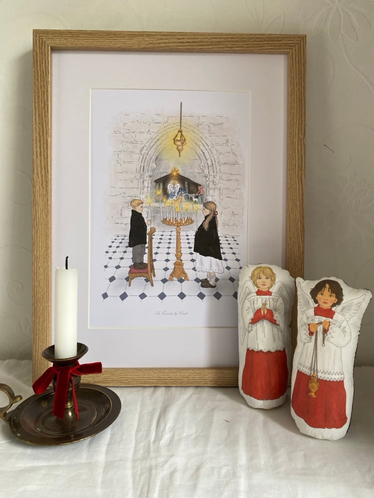 Image of cartes et affiches en Avent vers Noël