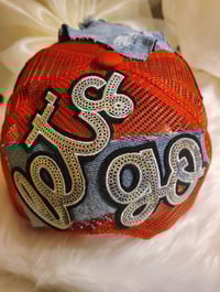 Image 1 of DENIM SEQUINS TEXANS JUNK HAT 