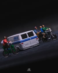 Image 16 of STRANGER THINGS CHEVY VAN WITH MINI FIGURES CUSTOM