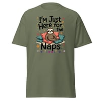 Image 2 of Sloth Just Here For The Naps T-shirt Design