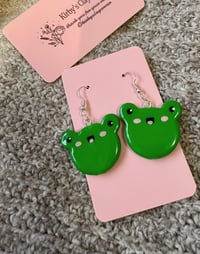 Image 1 of Happy Froggy Earrings