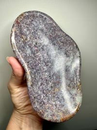 Image 5 of Lepidolite & Pink Tournmaline Ring Dish / Bowl #2799
