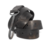 Image 1 of Iron Hook Culatta Leather Belt
