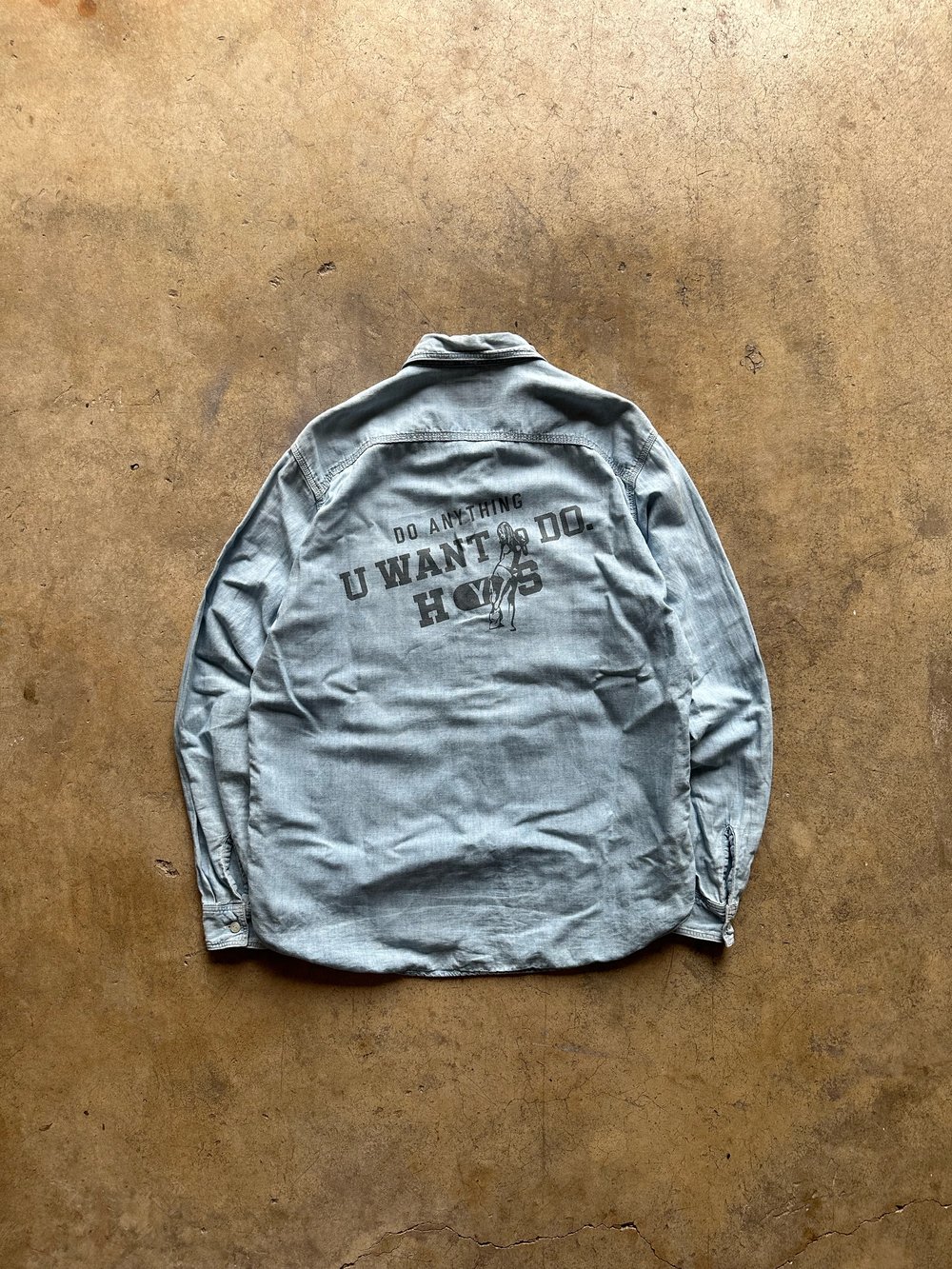 Image of Hysteric Glamour Denim Button-Up